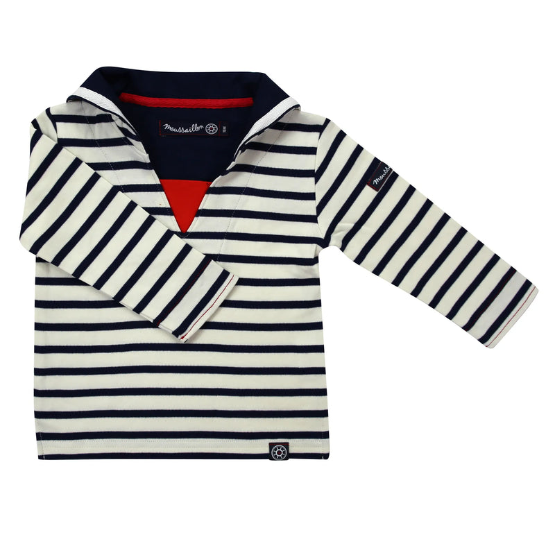 MARI 016 BBK MARINIERE HORIZON Vareuse Ecru/Marine Pack BBK FILLE 6 ans - Product Image 4